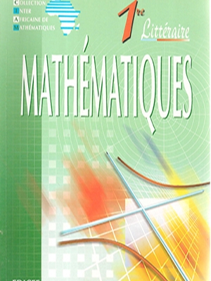 Mathématiques 1re littéraire
